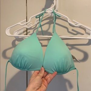 Simple, Aqua blue bikini top!